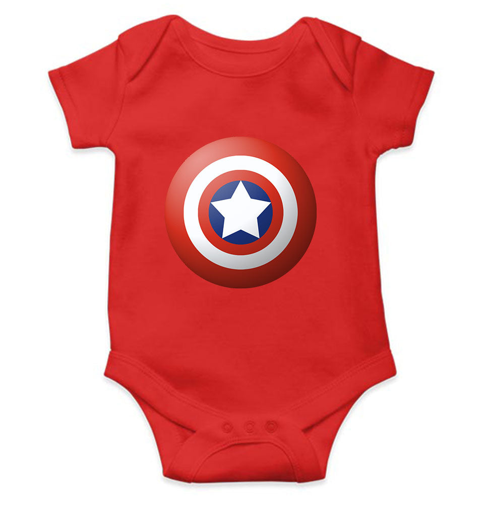 Superhero Cartoon Rompers for Baby Girl- FunkyTeesClub