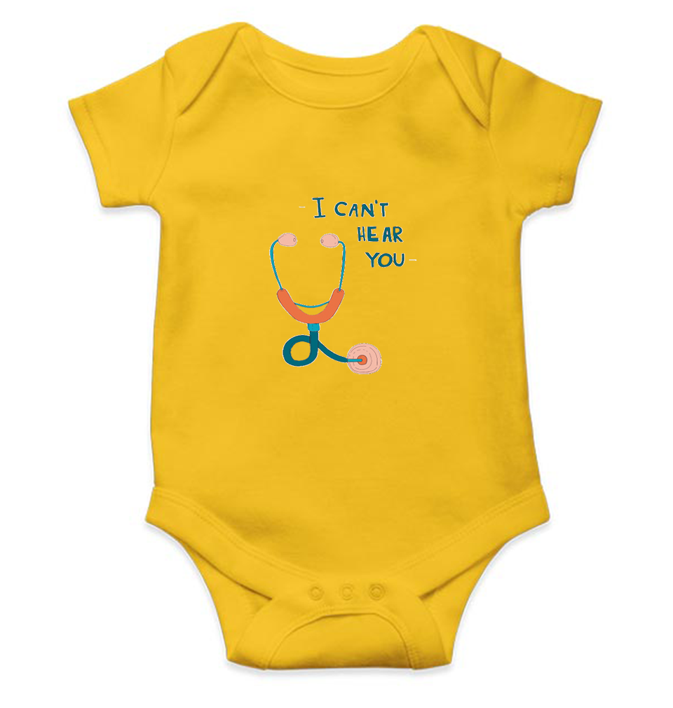 Future Doctor Rompers for Baby Girl- FunkyTeesClub