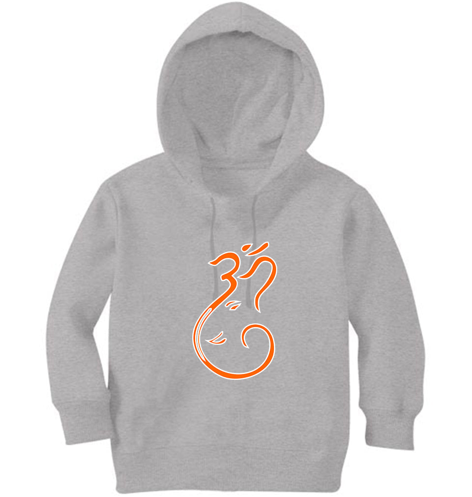 Om Ganesh Girl Hoodies-FunkyTeesClub