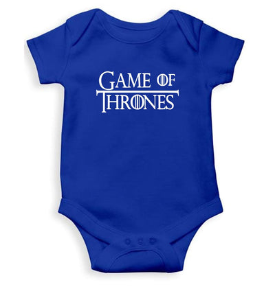 GOT Game Of Thrones Logo Rompers for Baby Girl- FunkyTeesClub