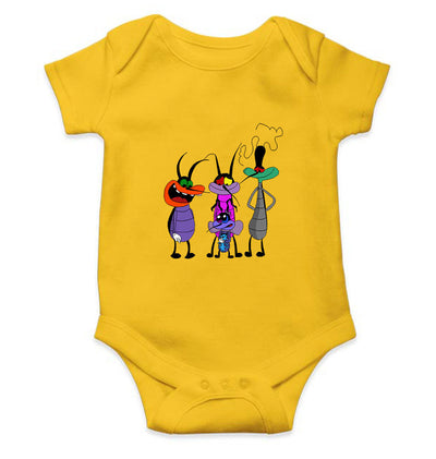 Cute Cartoon Rompers for Baby Girl- FunkyTeesClub