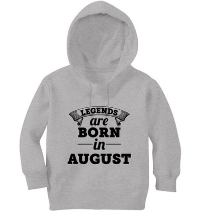 Legends are Born in August Girl Hoodies-FunkyTeesClub