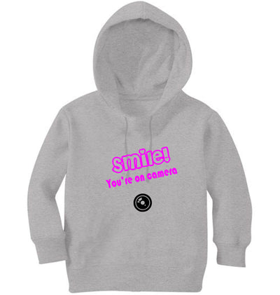 Smile U'R On Camera Girl Hoodies-FunkyTeesClub