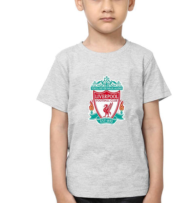 Liverpool Half Sleeves T-Shirt for Boy-FunkyTeesClub