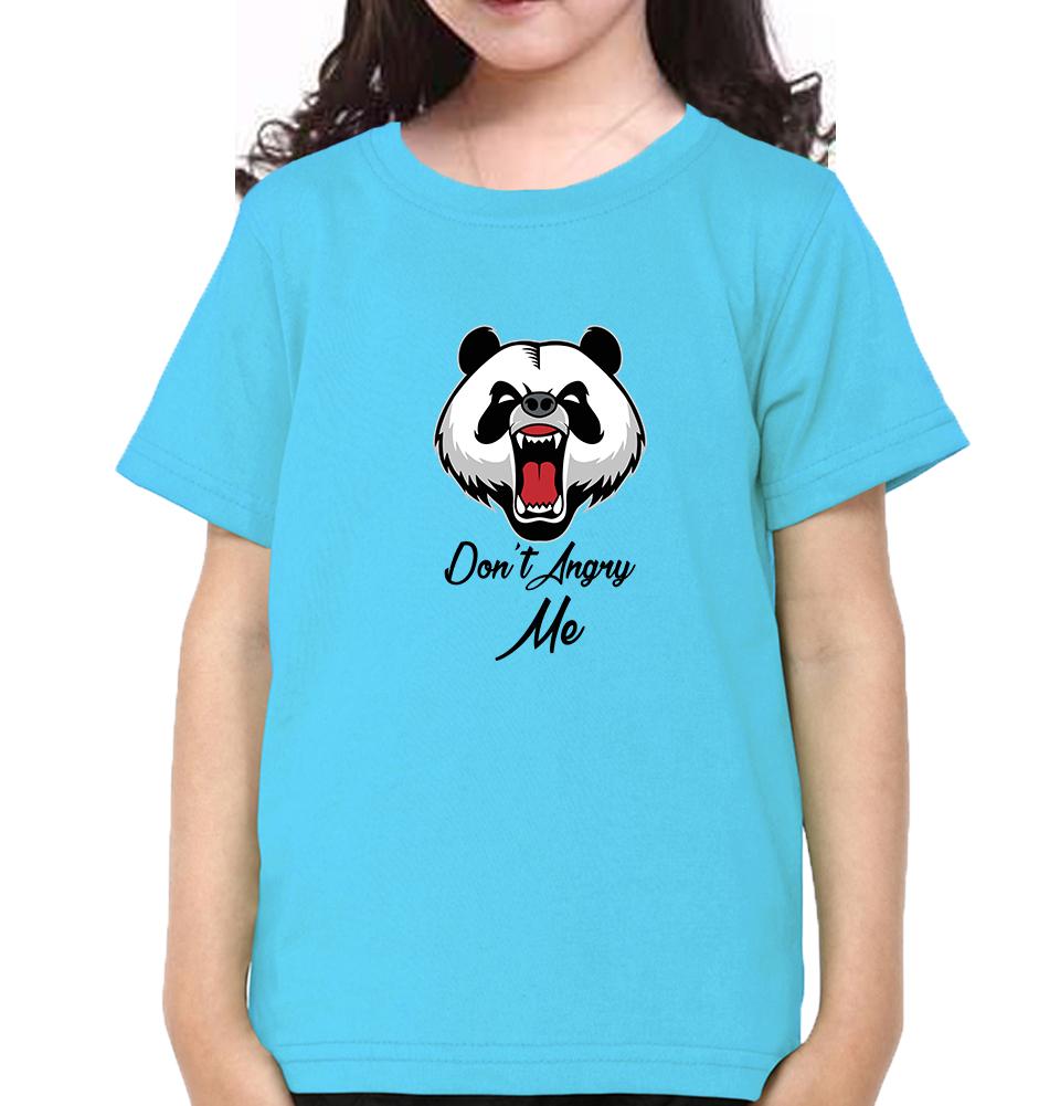 Don't Angry Me Half Sleeves T-Shirt For Girls -FunkyTeesClub