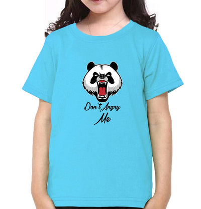 Don't Angry Me Half Sleeves T-Shirt For Girls -FunkyTeesClub