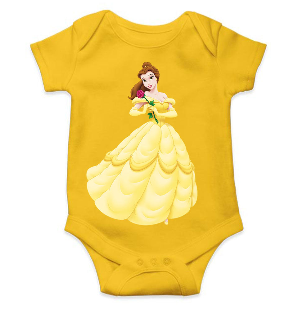 Princess Cartoon Rompers for Baby Girl- FunkyTeesClub