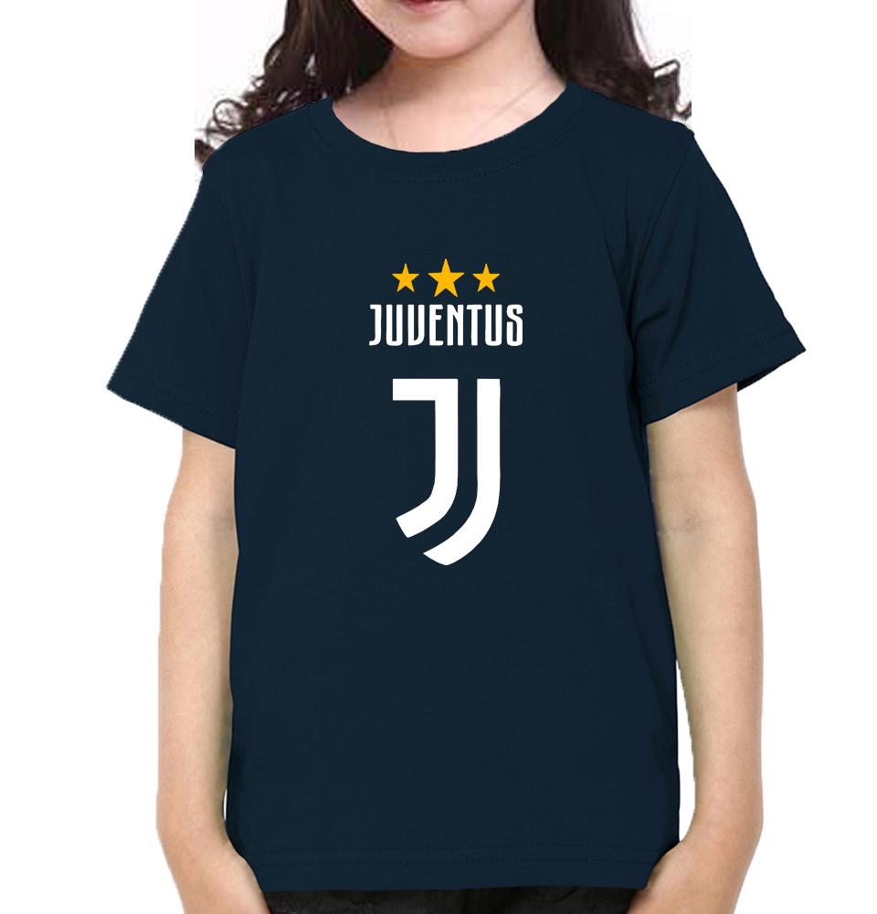 Juventus Half Sleeves T-Shirt For Girls -FunkyTeesClub