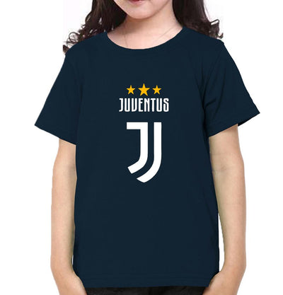Juventus Half Sleeves T-Shirt For Girls -FunkyTeesClub