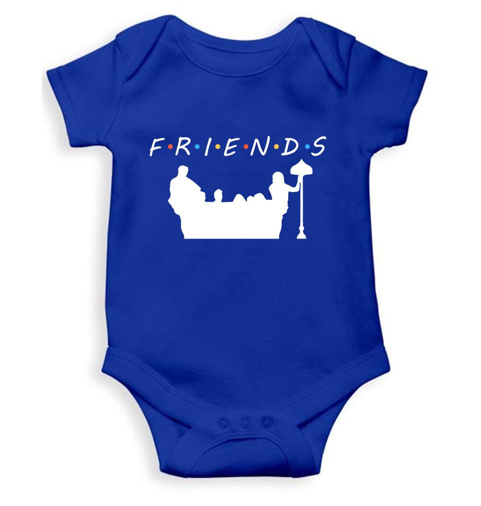 F.R.I.E.N.D.S Friends Web Series Rompers for Baby Girl- FunkyTeesClub