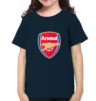 Arsenal Half Sleeves T-Shirt For Girls -FunkyTeesClub
