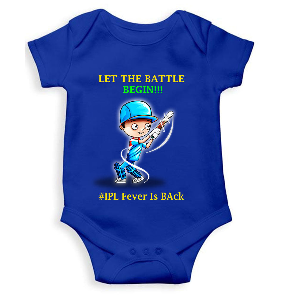 IPL Fever Is Back Rompers for Baby Boy- FunkyTeesClub