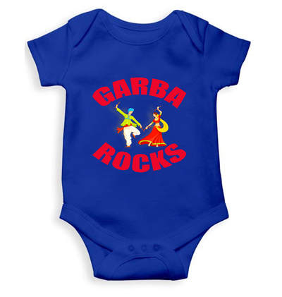 Garbha Rocks Rompers for Baby Girl- FunkyTeesClub