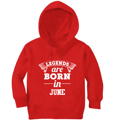 Legends are Born in June Boy Hoodies-FunkyTeesClub