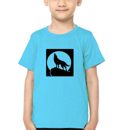 WOLF Half Sleeves T-Shirt for Boy-FunkyTeesClub