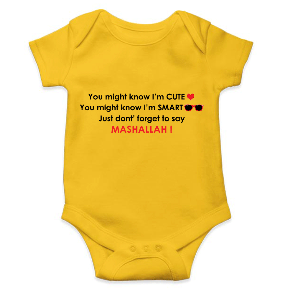 Mashallah Rompers for Baby Girl- FunkyTeesClub