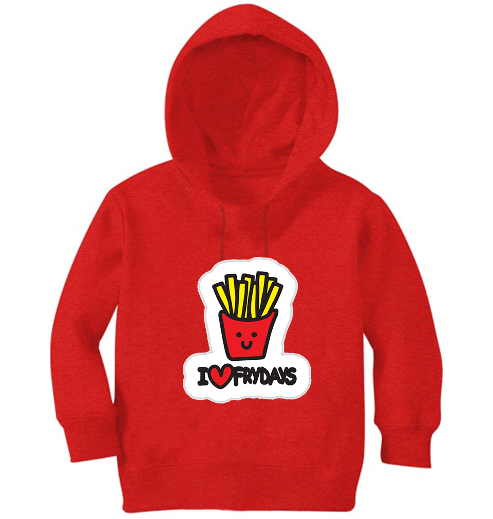 I Love Fridays Boy Hoodies-FunkyTeesClub