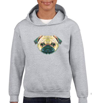 TRIANGLE DOG Boy Hoodies-FunkyTeesClub