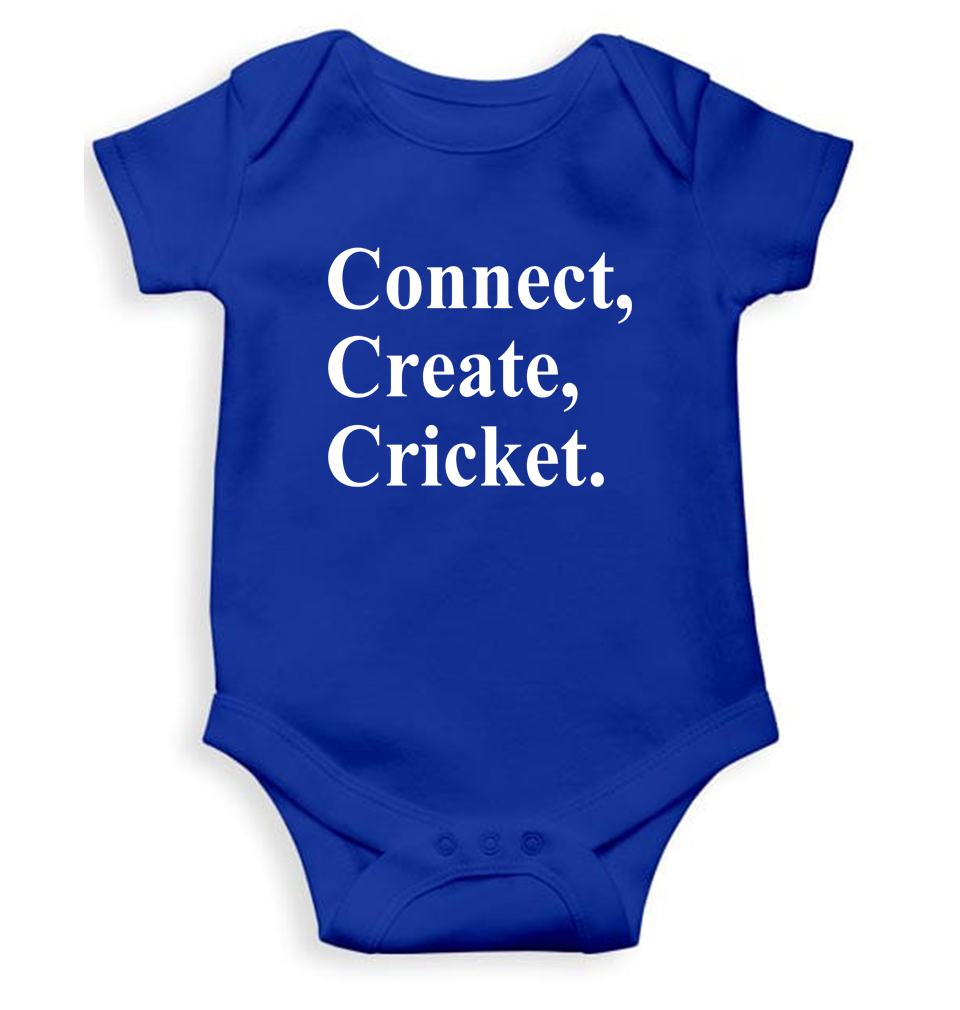 Connect Create Cricket World Cup Cricket Rompers for Baby Boy- FunkyTeesClub