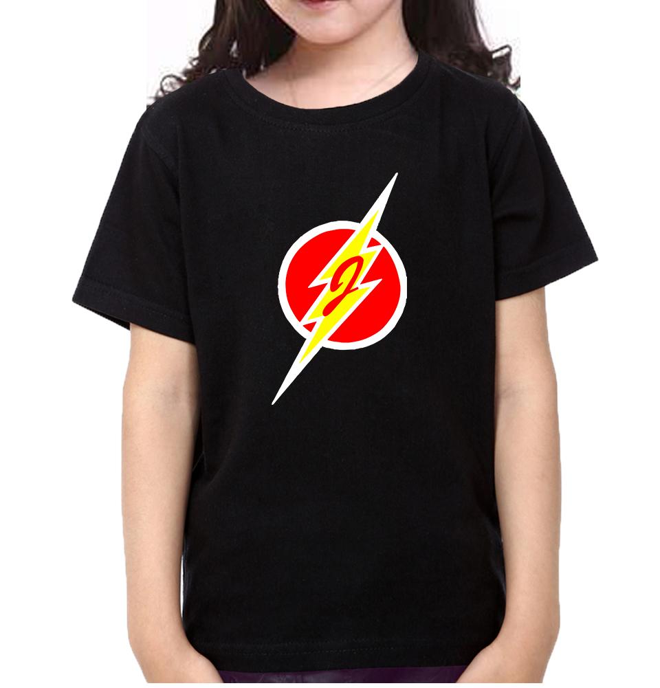 Junior Flash Half Sleeves T-Shirt For Girls -FunkyTeesClub
