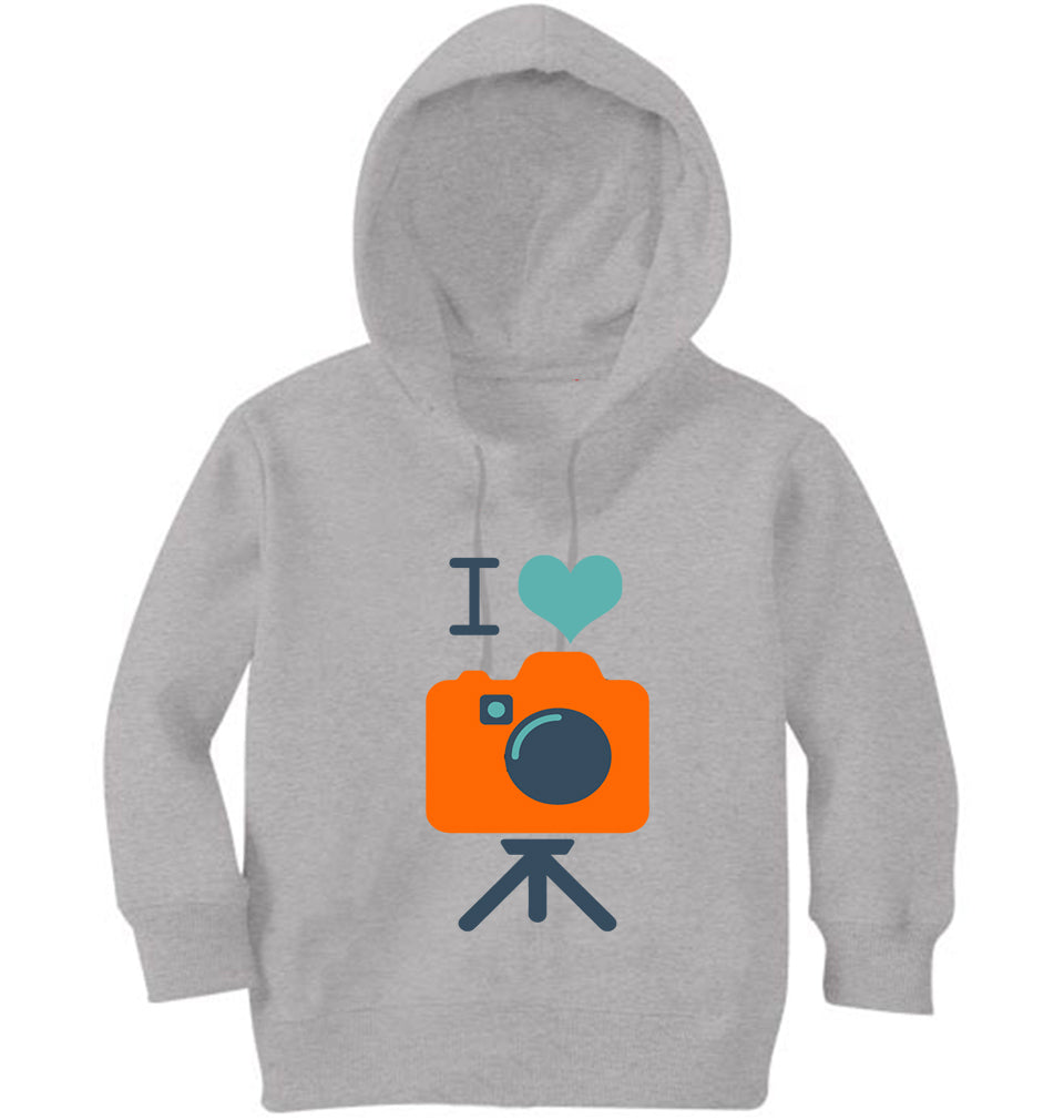 I Love Photography Girl Hoodies-FunkyTeesClub