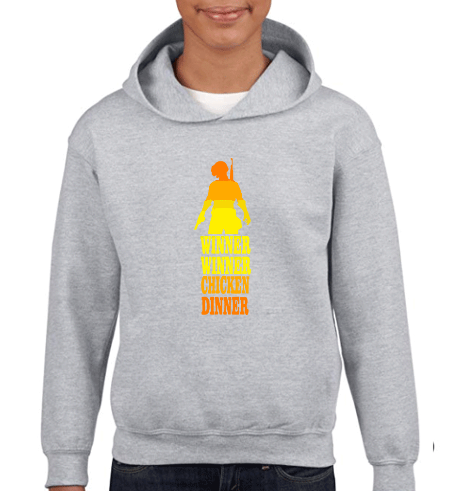 PUBG Winner Winner Chicken Dinner Boy Hoodies-FunkyTeesClub