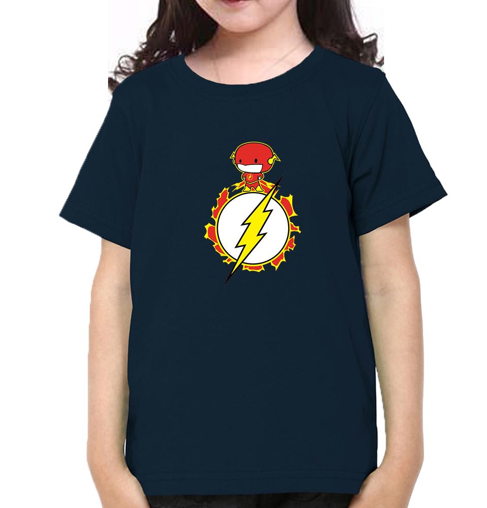 Flash Half Sleeves T-Shirt For Girls -FunkyTeesClub