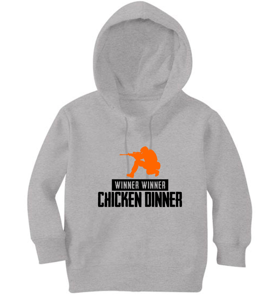 PUBG Winner Winner Chicken Dinner Girl Hoodies-FunkyTeesClub