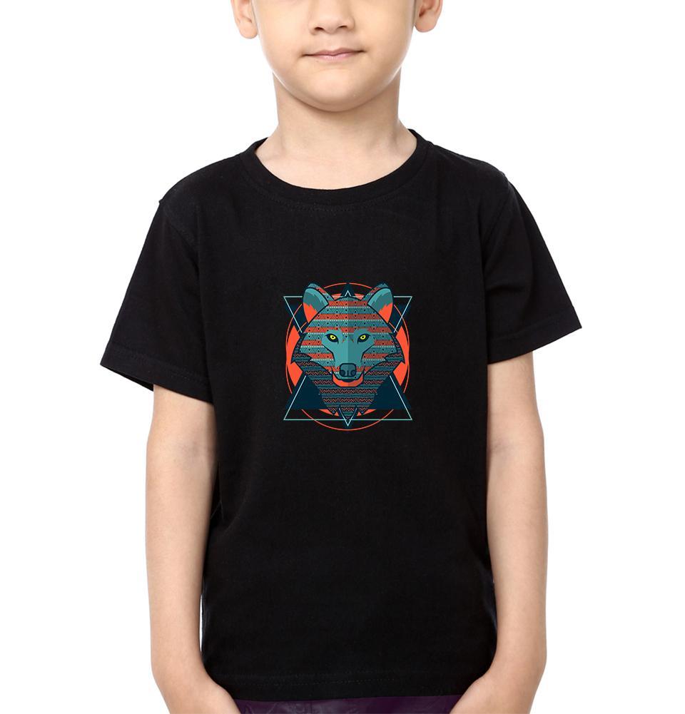 WOLF Half Sleeves T-Shirt for Boy-FunkyTeesClub