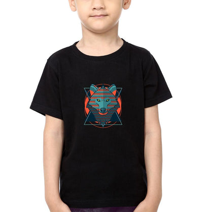 WOLF Half Sleeves T-Shirt for Boy-FunkyTeesClub