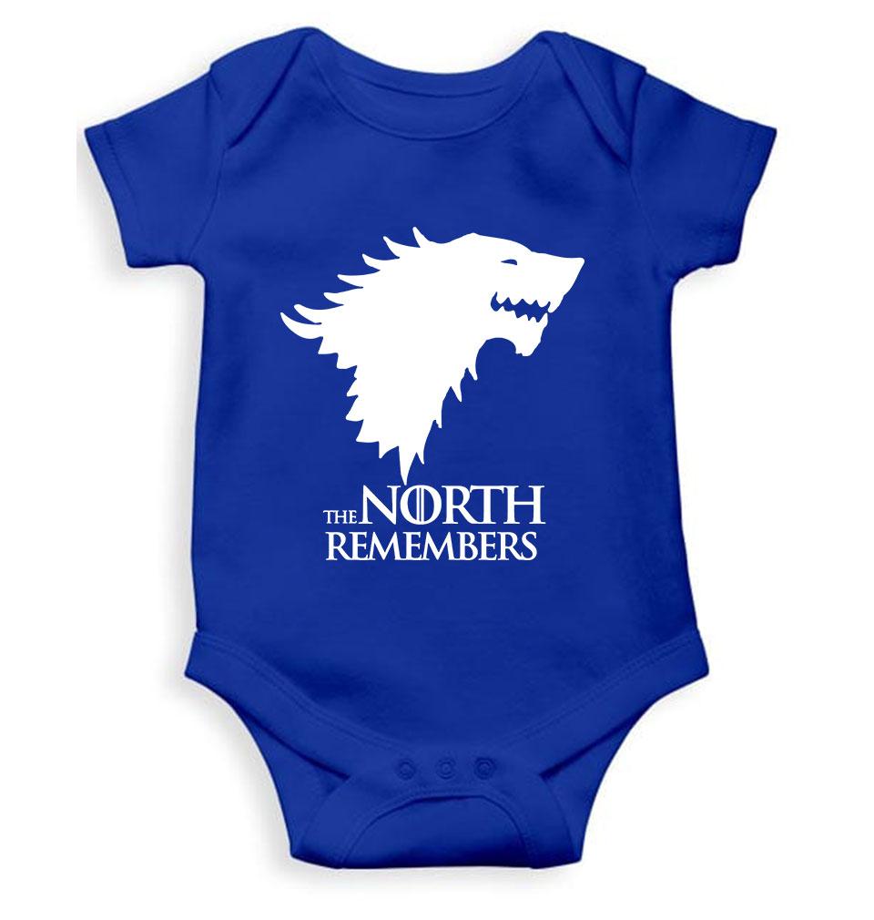 The North Remembers Web Series Rompers for Baby Boy- FunkyTeesClub