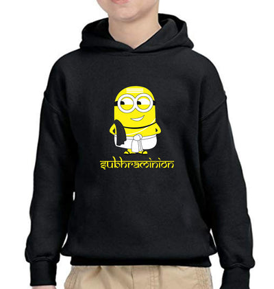 Minion Subhraminion Boy Hoodies-FunkyTeesClub