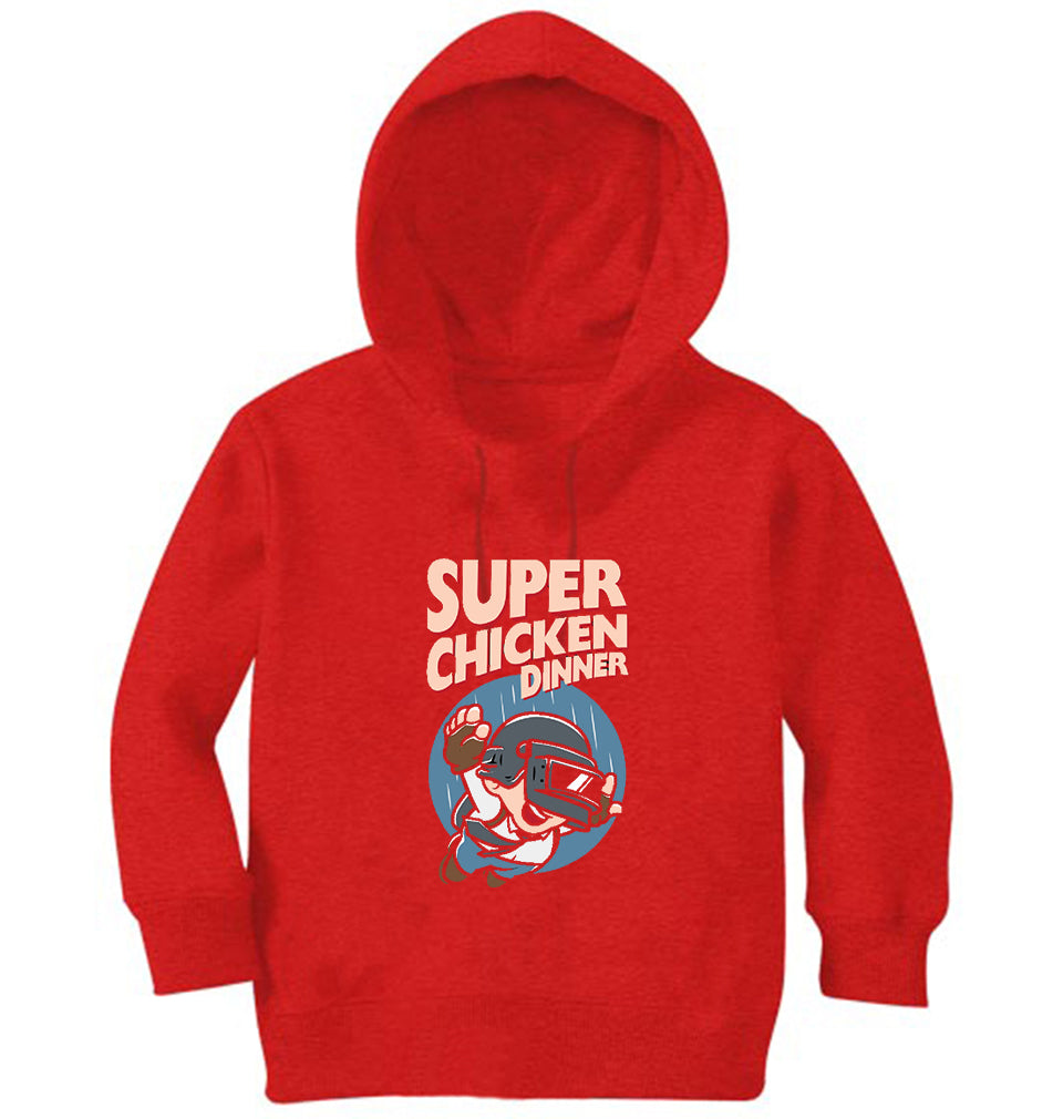 PUBG Super Chicken Dinner Girl Hoodies-FunkyTeesClub