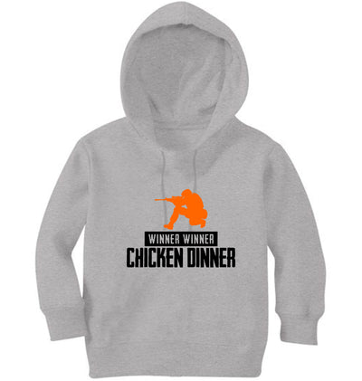 PUBG Winner Winner Chicken Dinner Girl Hoodies-FunkyTeesClub