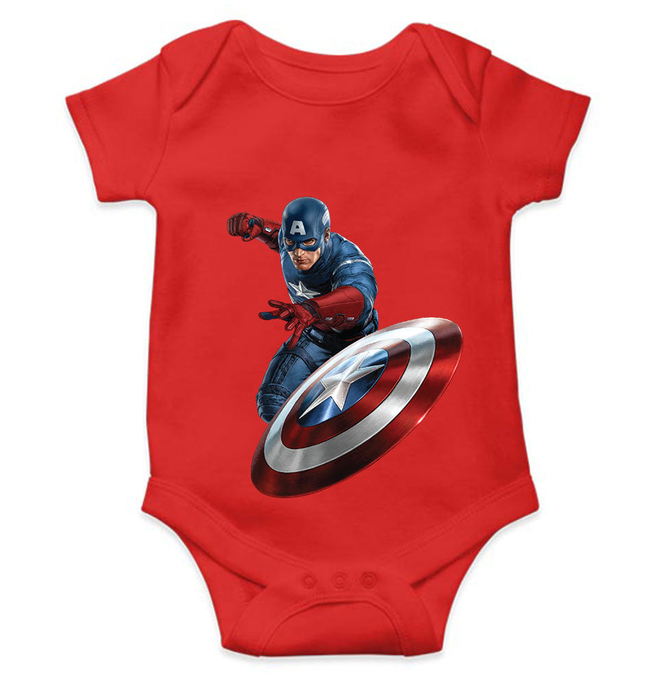 Superhero Cartoon  Rompers for Baby Girl- FunkyTeesClub
