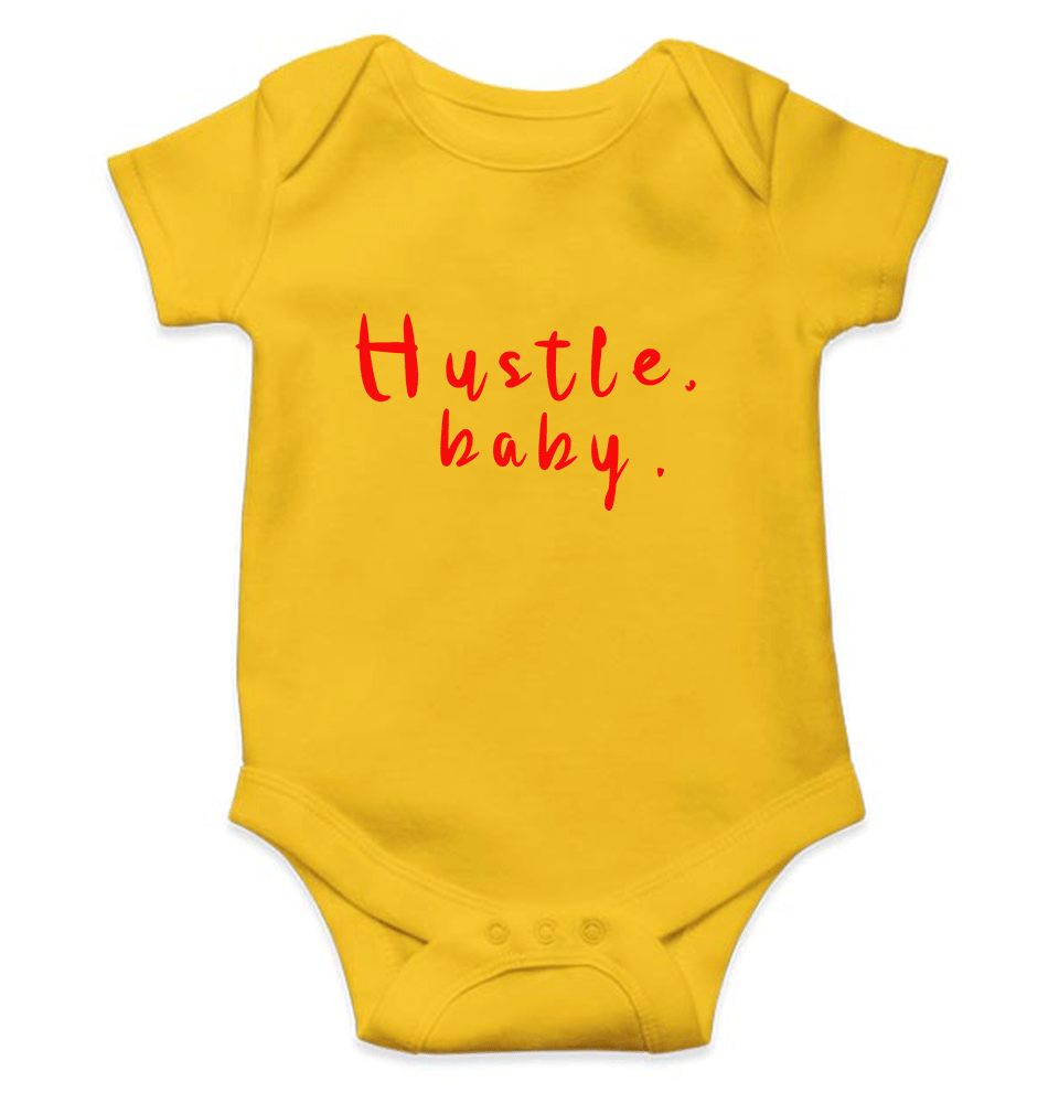 Hustle Baby Rompers for Baby Boy - FunkyTeesClub