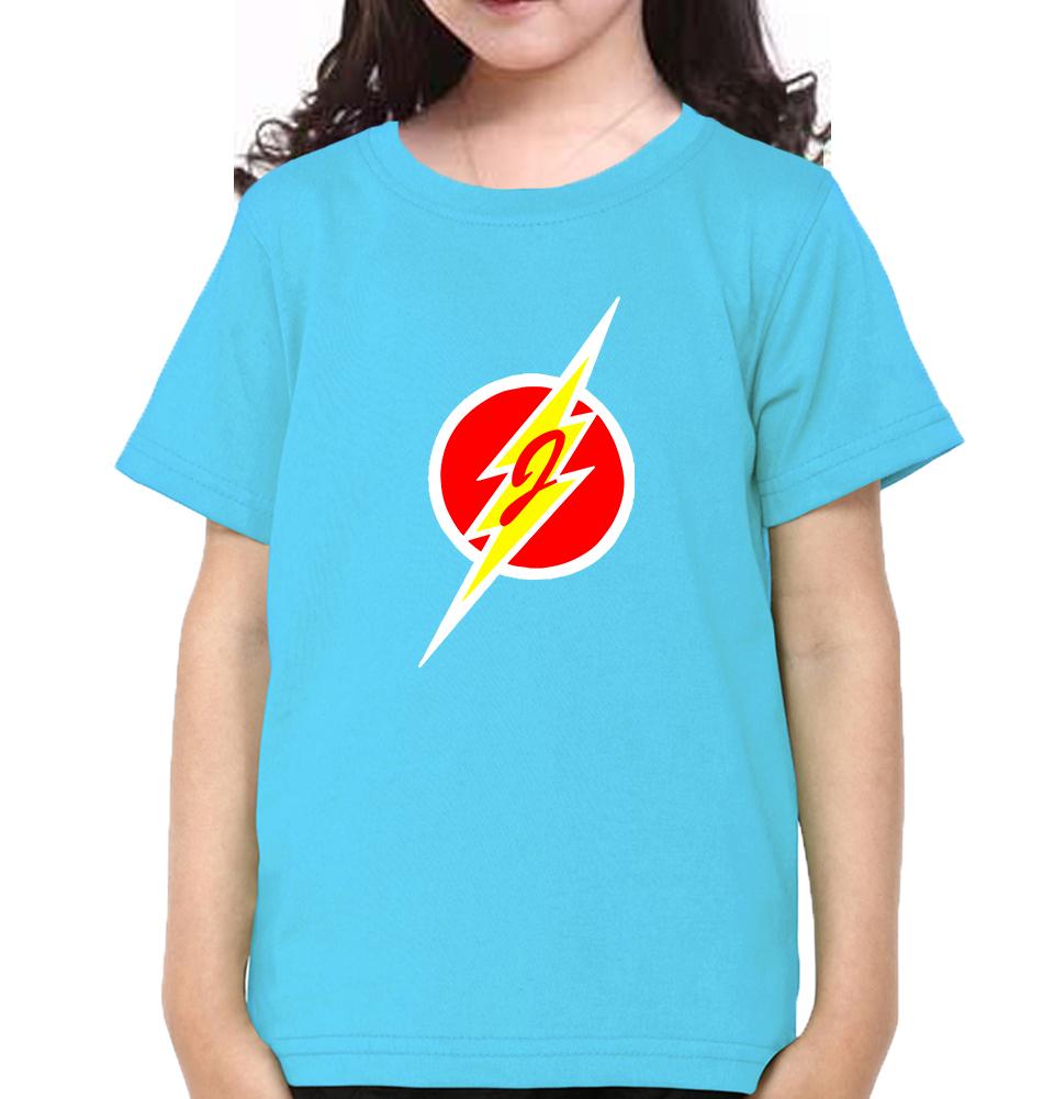 Junior Flash Half Sleeves T-Shirt For Girls -FunkyTeesClub