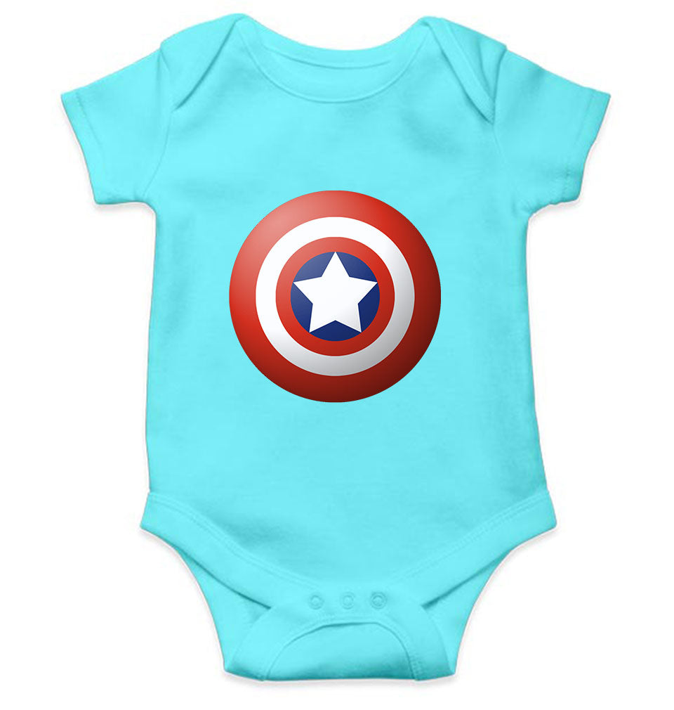 Superhero Cartoon Rompers for Baby Girl- FunkyTeesClub