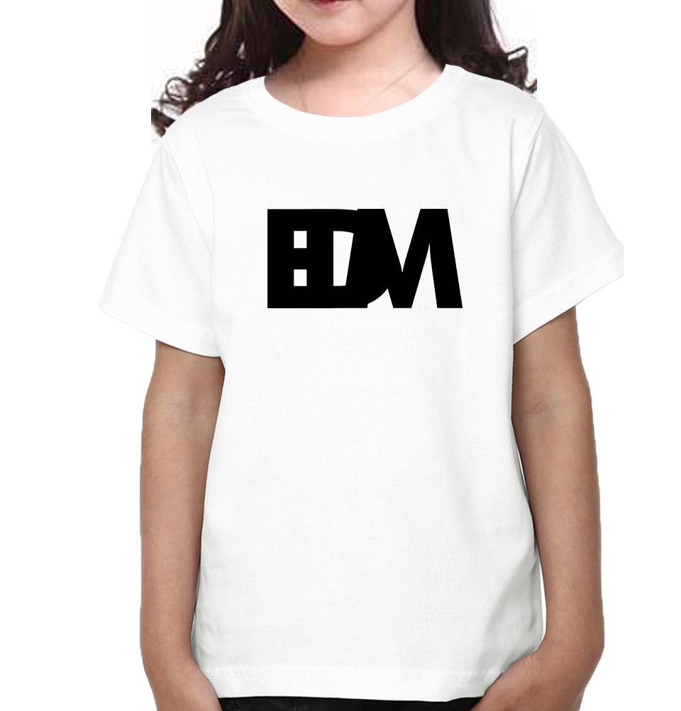 EDM Half Sleeves T-Shirt For Girls -FunkyTeesClub