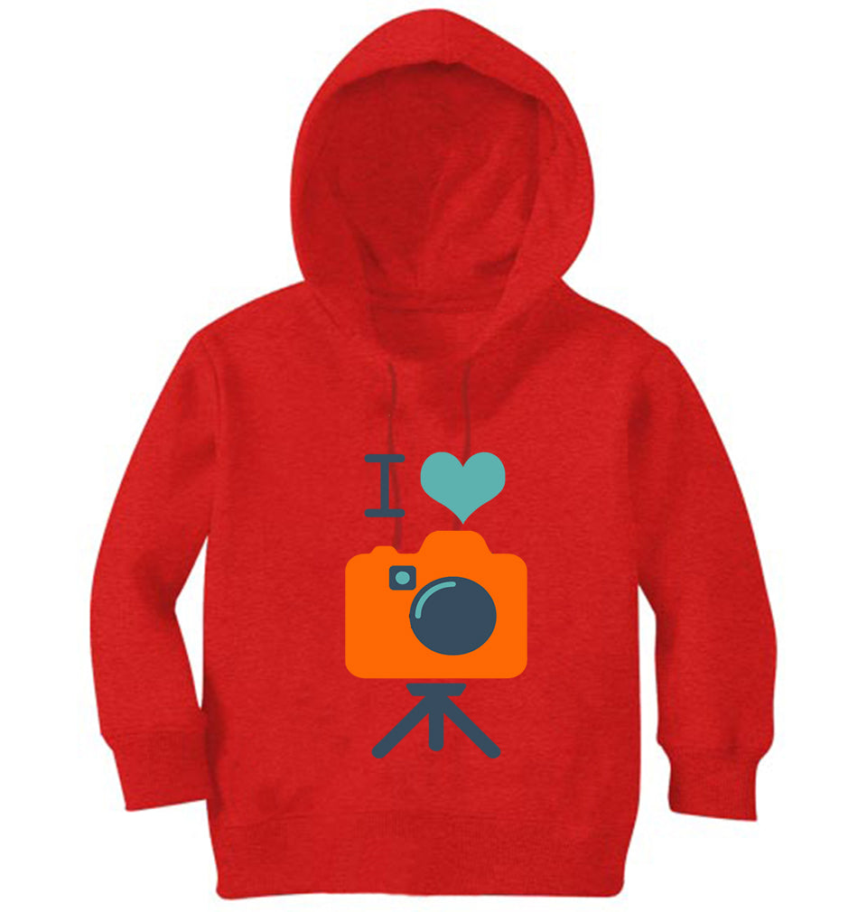 I Love Photography Girl Hoodies-FunkyTeesClub