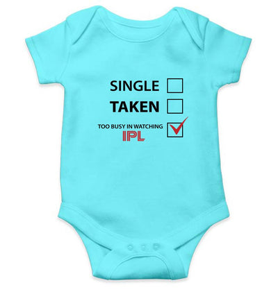 Too Busy In IPL Rompers for Baby Girl- FunkyTeesClub