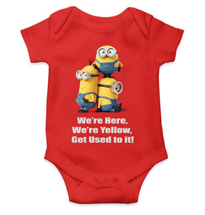 Cartoon Quotes Rompers for Baby Boy- FunkyTeesClub