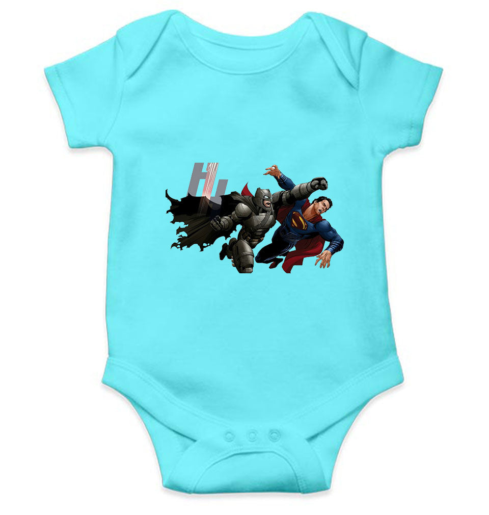 Superhero Cartoon Rompers for Baby Girl- FunkyTeesClub