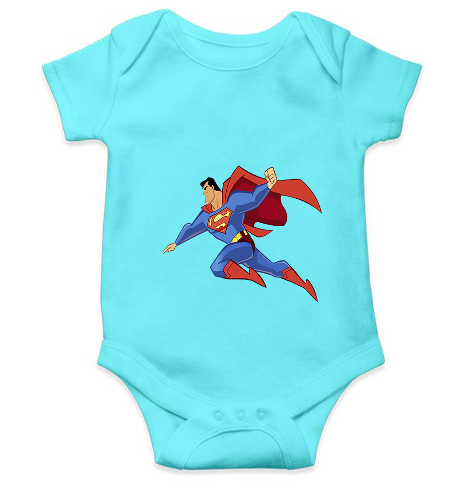 Superhero Cartoon Rompers for Baby Girl- FunkyTeesClub