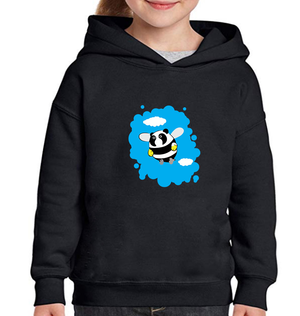 Panda Bee Girl Hoodies-FunkyTeesClub