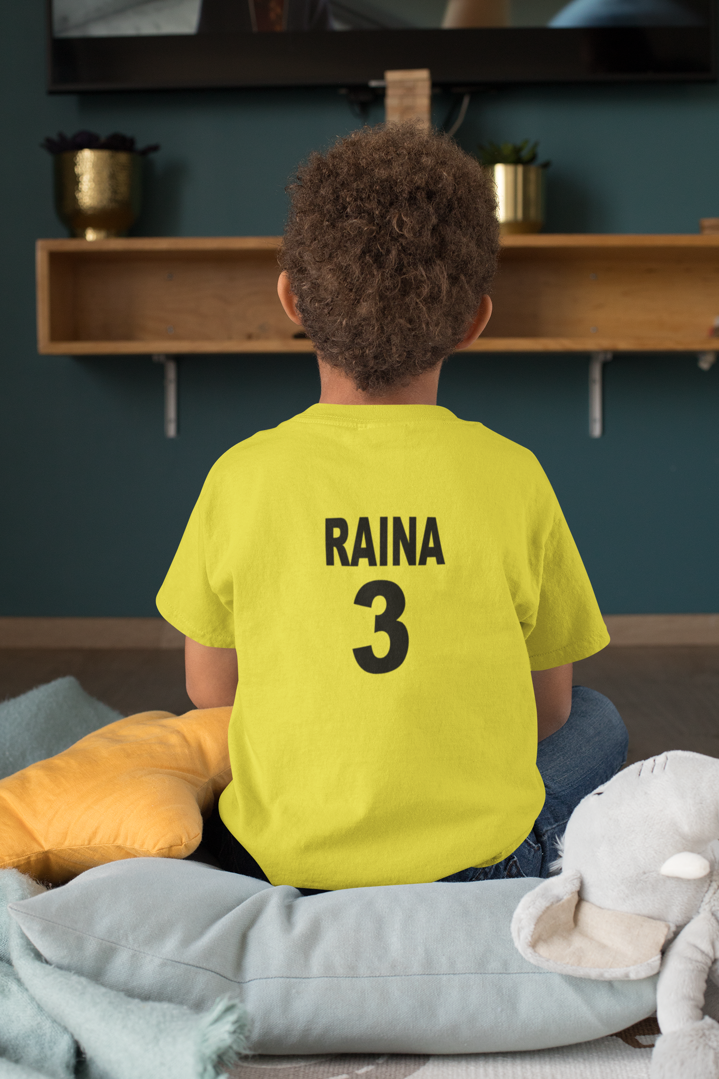 Raina 3 Half Sleeves T-Shirt for Boy-FunkyTeesClub