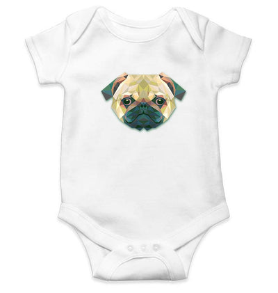 Dog Abstract Rompers for Baby Boy- FunkyTeesClub