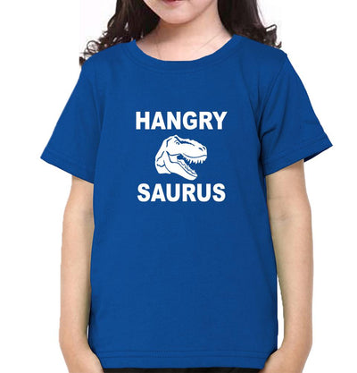 Hangry Sauras Half Sleeves T-Shirt For Girls -FunkyTeesClub