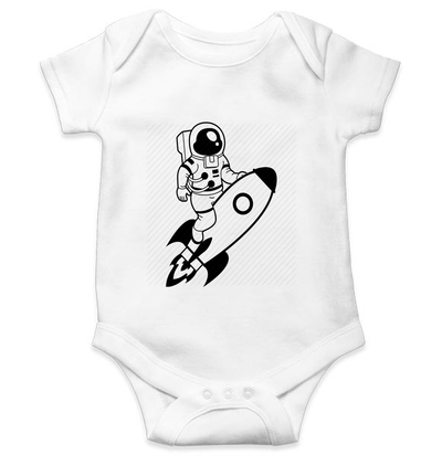 Future Astronaut Rompers for Baby Boy- FunkyTeesClub