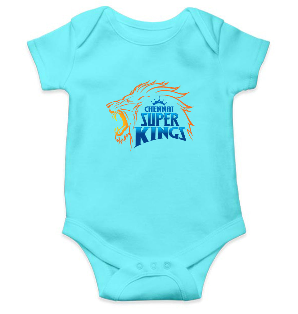 IPL CSK  Chennai SuperKings Rompers for Baby Girl- FunkyTeesClub